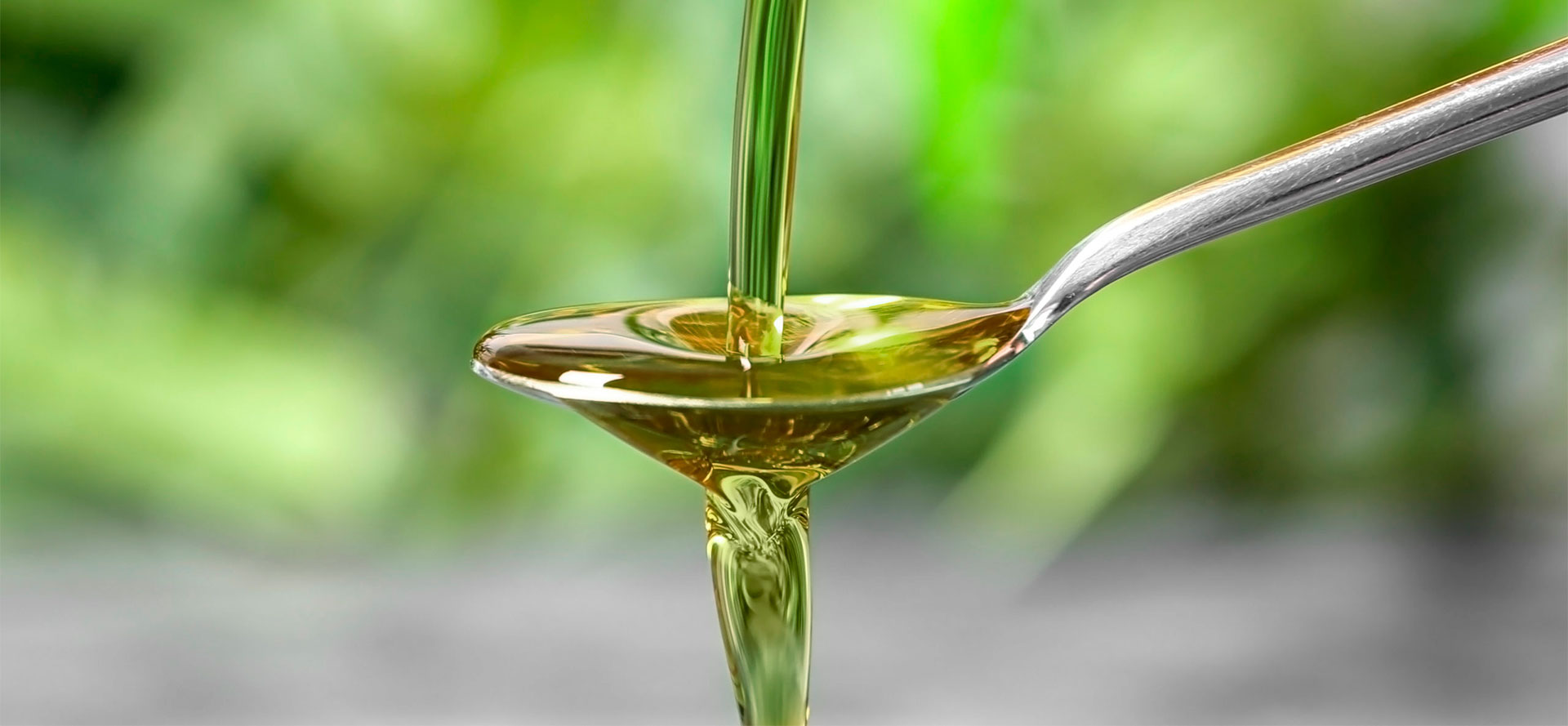 Spoon of CBD Oil for Hemorrhoids.