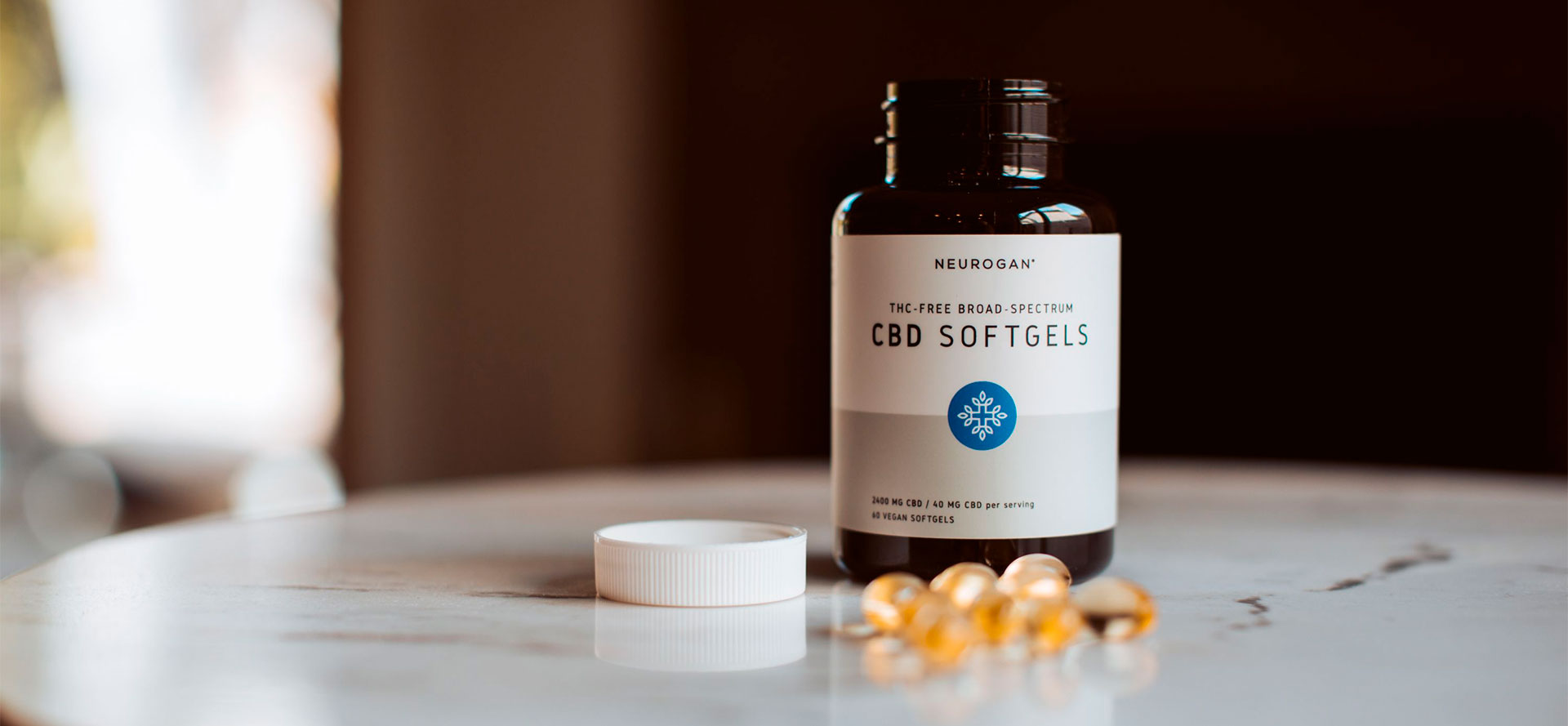 Broad-Spectrum CBD Softgels.