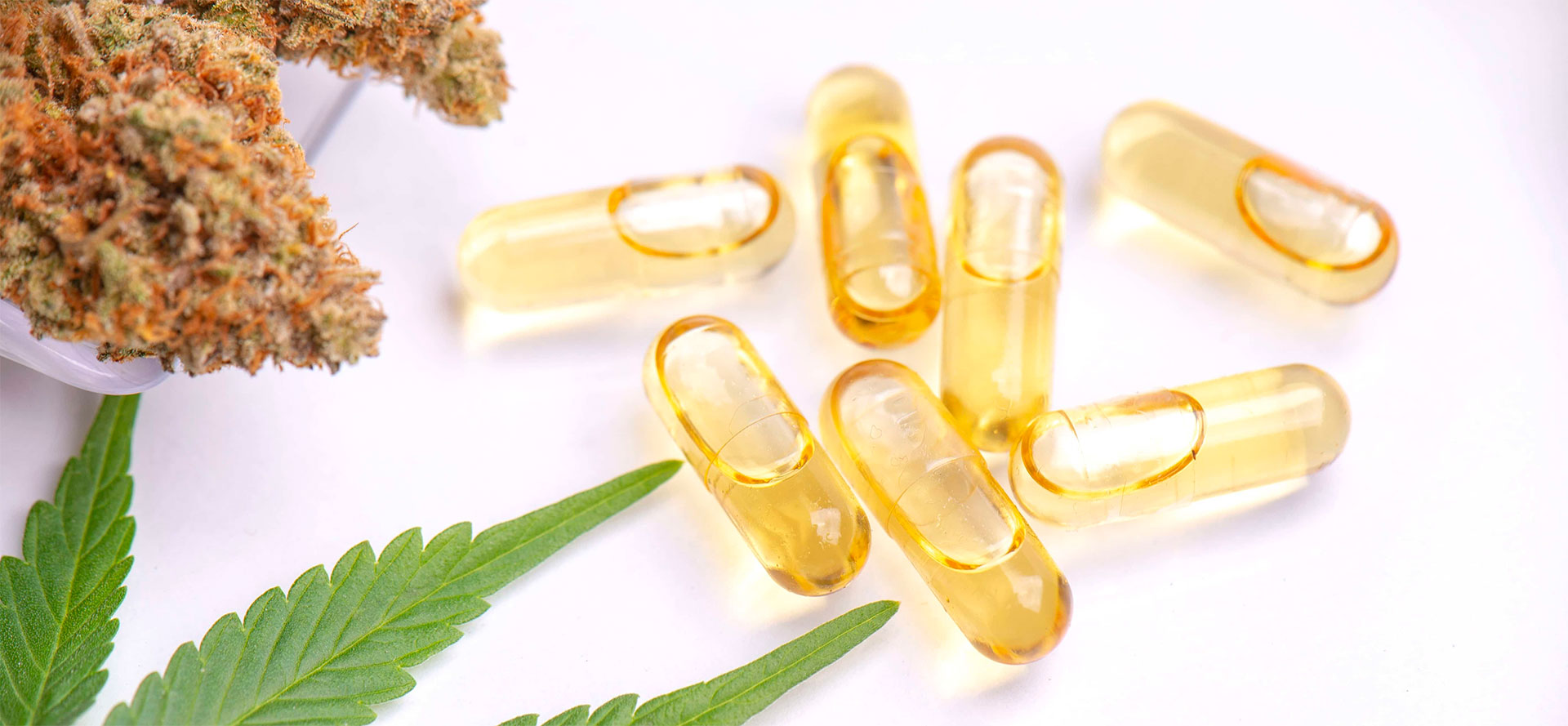 Capsules with CBD for multiple sclerosis.