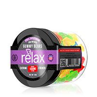 Relax CBD Full-Spectrum Gummy Bears.