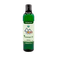 CBD Hemp Massage Oil.