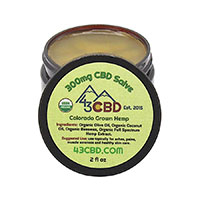 USDA Organic CBD Oil Salve (300mg CBD) – Normal Strength.