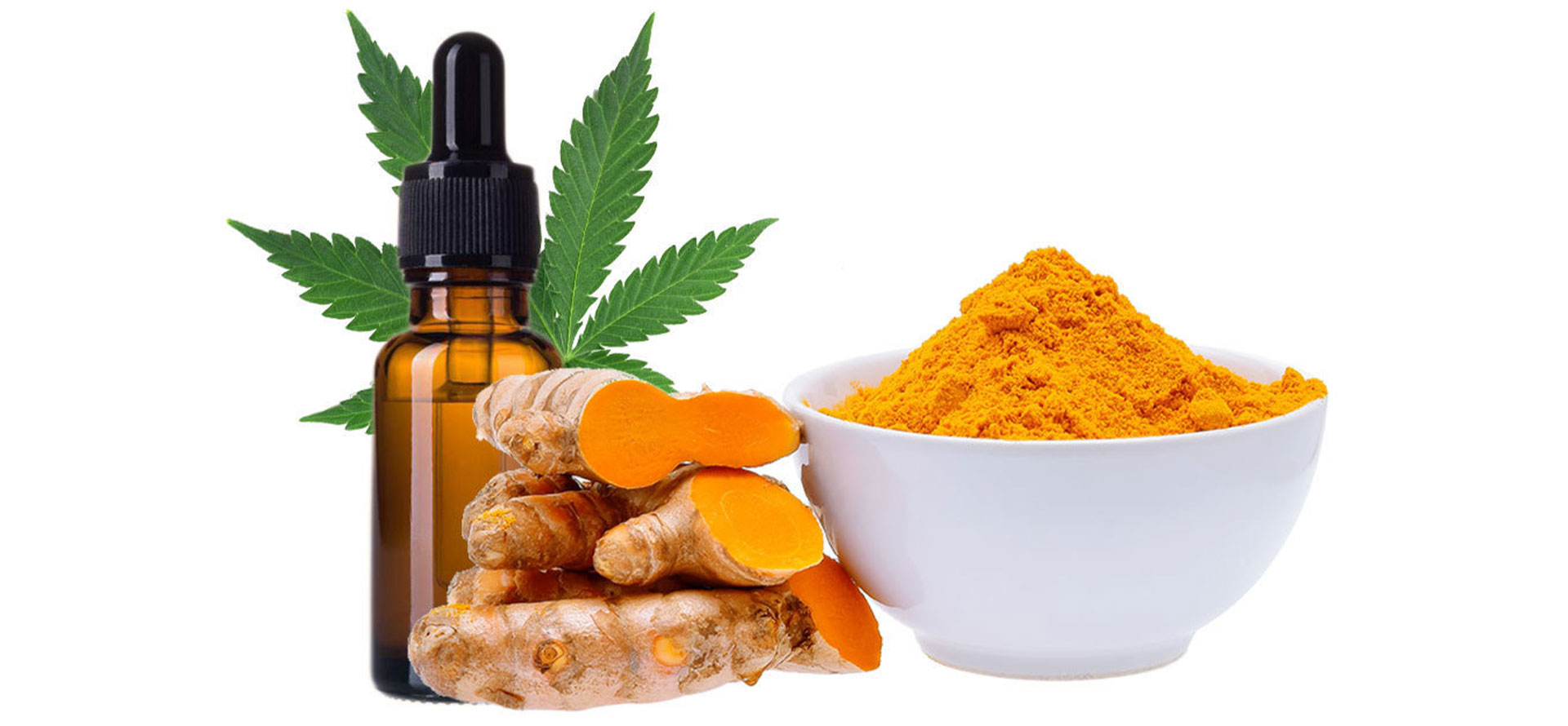 CBD Oil and Turmeric.