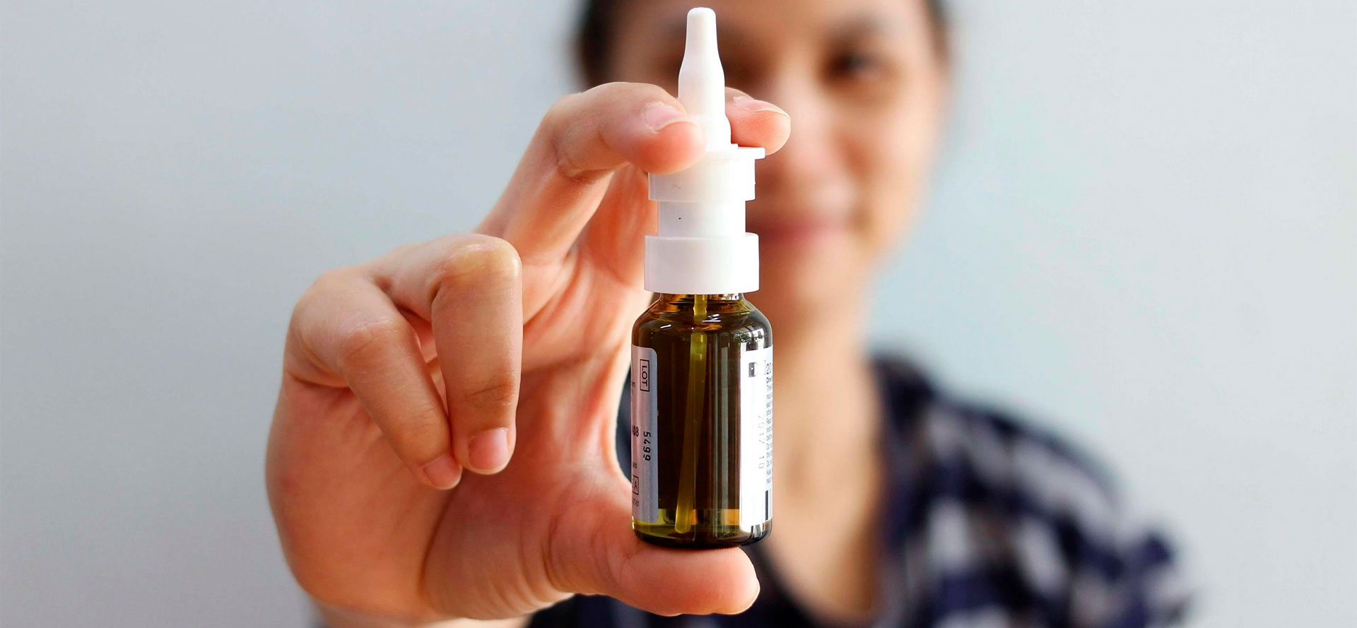 CBD Oil Nasal Spray.