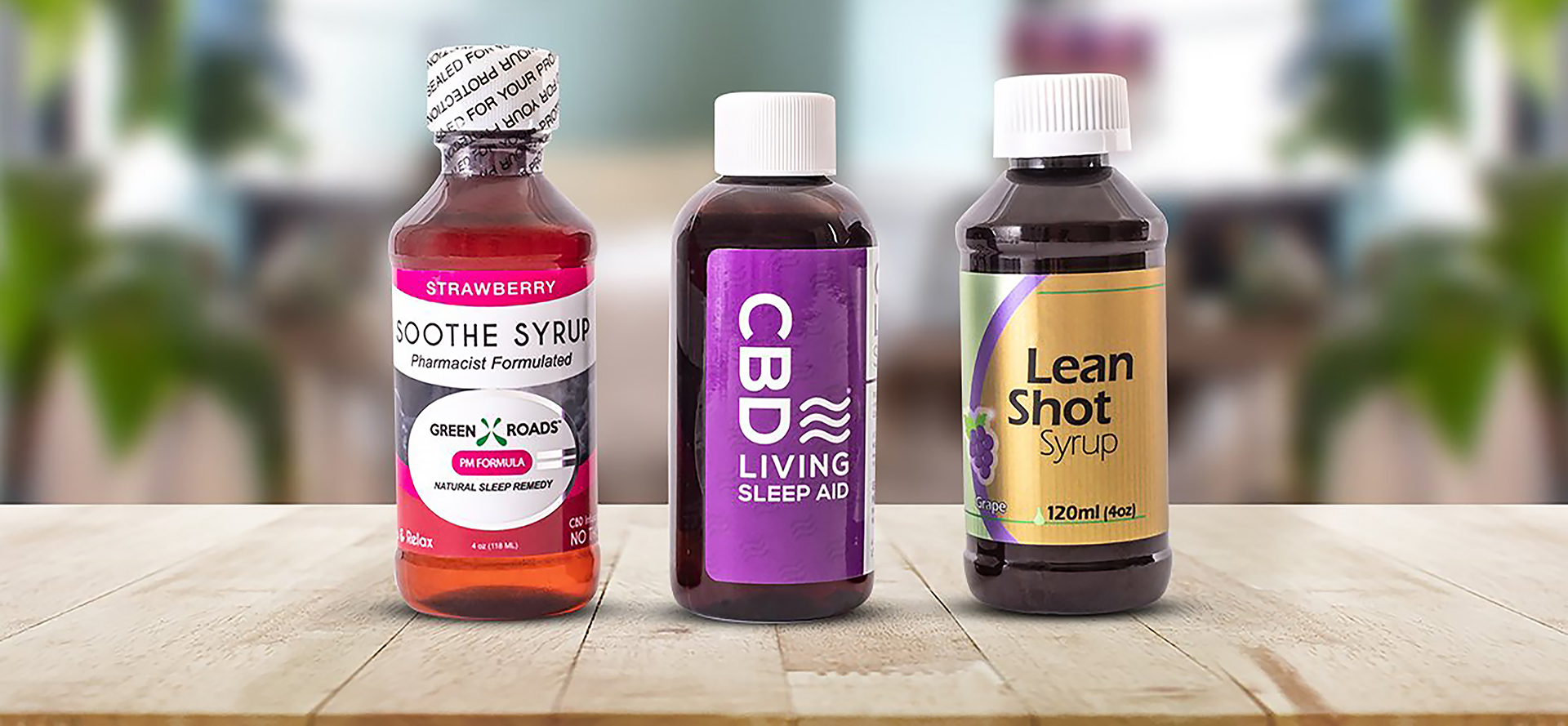 CBD Syrups.