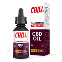 Chill Plus Full Spectrum Delta-8 CBD Oil - 2000X for Neuropathy.