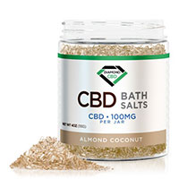 Diamond CBD Bath Salt - Almond Coconut - 100mg.