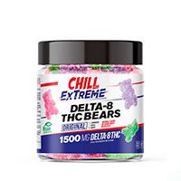 Chill Plus Extreme Delta-8 CBD Vegan Gummy Bears - Original.