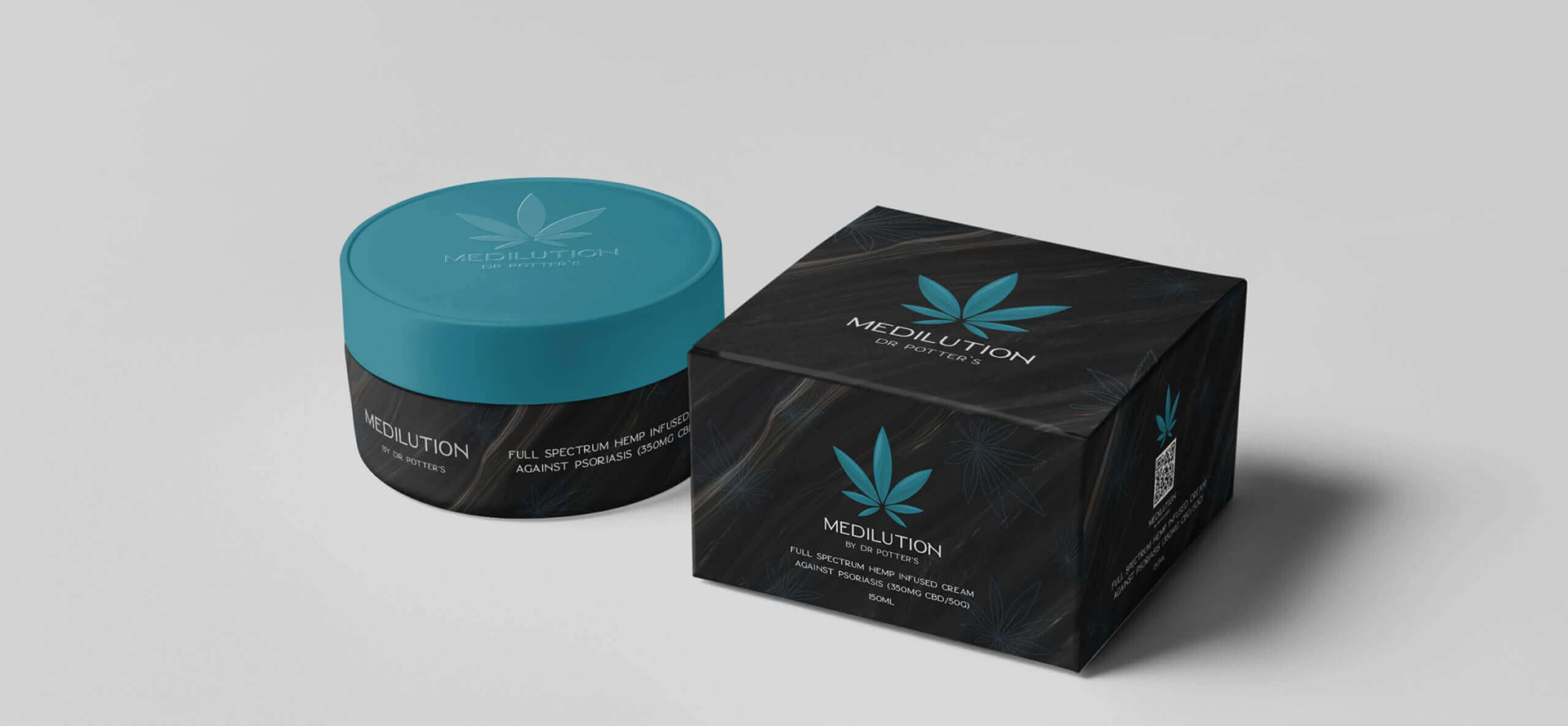 Full-Spectrum CBD-Infused Cream for psoriasis.