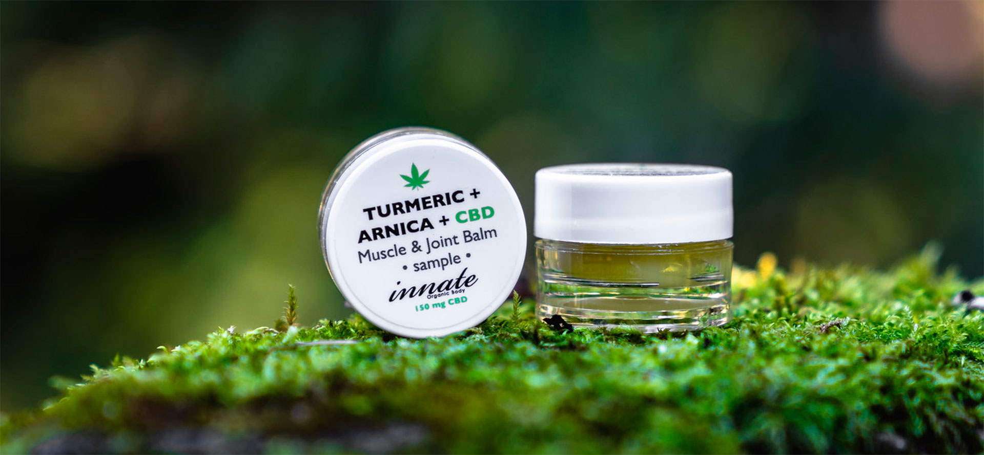 Muscle Balm with CBD.