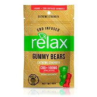 Relax Gummies - CBD Infused Gummy Bears.