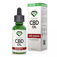 Unflavored Diamond CBD Oil - 2500mg for Neuropathy.