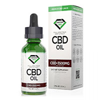 Unflavored Diamond CBD Oil - 3500mg for Neuropathy.