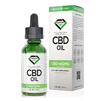 Unflavored Diamond CBD Oil - 450mg for Neuropathy.