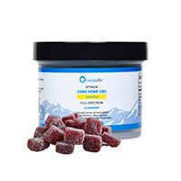 CannazALL Optimum Elderberry CBD Gummies.