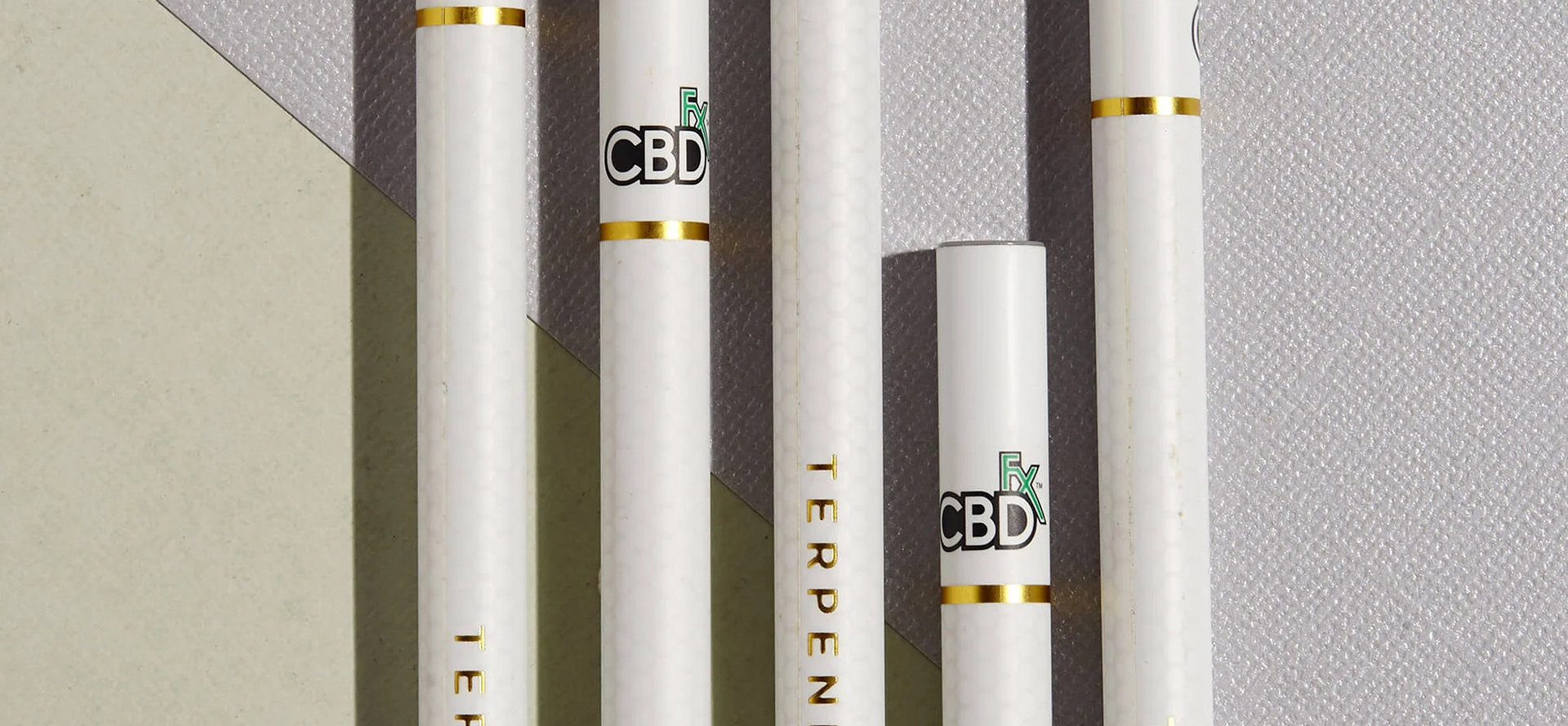 White CBD Vape Pens.